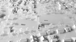 Modell von Architekt Gustav Düsing 