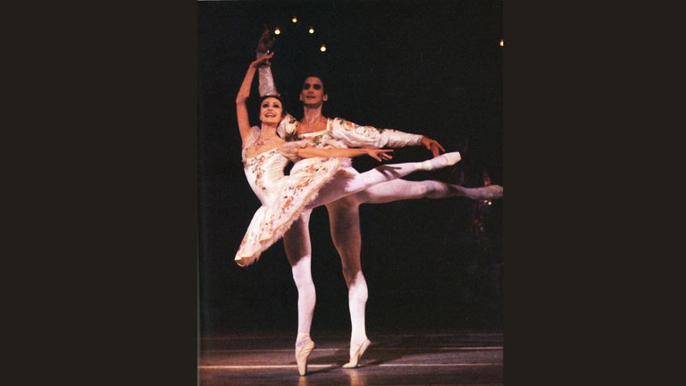 Annie Mayet und Tamas Detrich in Dornröschen, 1987