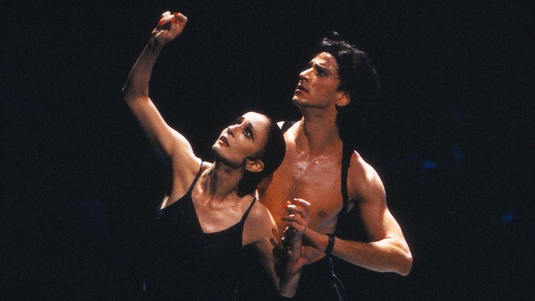 Marcia Haydée mit Tamas Detrich aus Operette, 1985