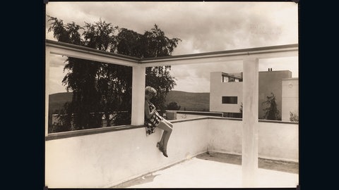 Dr. Otto Lossen: Haus Poelzig, Terrasse.