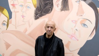 Der Künstler Alex Katz, 2018