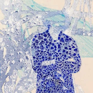 Christofer Kochs, Belichtung des Jetzt, Lascoux, Öl auf Leinwand