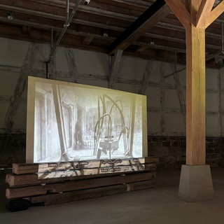 Ausstellungsansicht »Restless«, Hiba G. Isleem