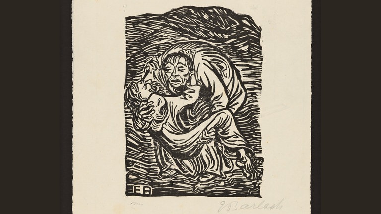 Ernst Barlach, Barmherziger Samariter, 1919