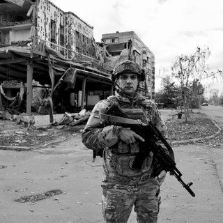 Fotos vom Krieg von Fotograf Till Mayer