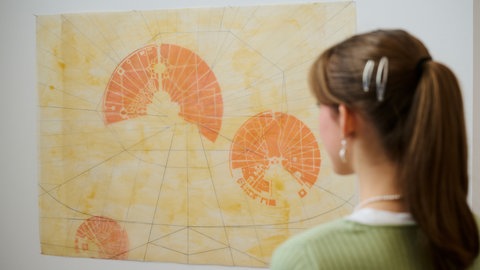Ausstellungsansicht, Nanne Meyer. Gezieltes Umherirren