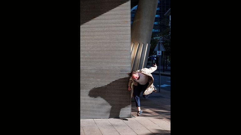 Valerie Schmidt, Bild aus der Serie „Claus stolpert“, 2018