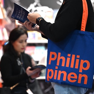 Die Philippinen präsentieren sich mit einem Stand auf der Leipziger Buchmesse im März 2025.