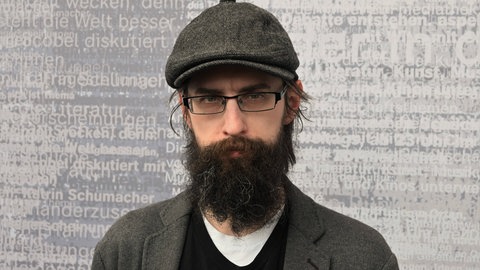 Der Schriftsteller Clemens Setz im Jahr 2023