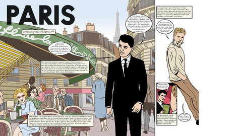 Alfons Kaiser & Simon Schwartz: Lagerfeld, Graphic Novel