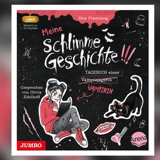 Hörbuch-Cover: Meine schlimme Geschichte - Tagebuch einer Vampirin