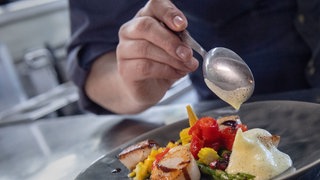 Ein Gourmet-Gericht aus der Sterneküche