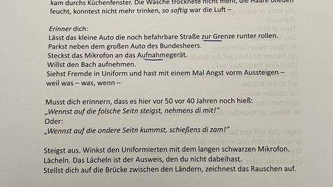 Auszug aus Natascha Gangls Text