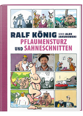 Ralf König: Pflaumensturz und Sahneschnitten (Cover)