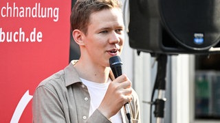 Buchbotschafter Lennart Schaefer.