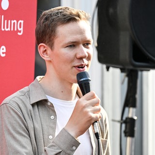 Buchbotschafter Lennart Schaefer.