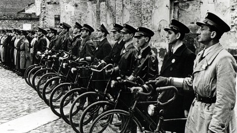 Jüdische Polizei im Warschauer Ghetto