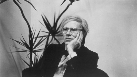 Portrait von Andy Warhol