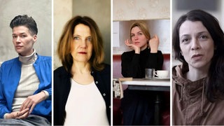 Porträt Doris Vogel, Silke Stamm, Frieda Paris und Simone Kucher