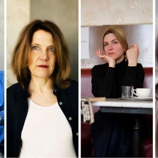 Porträt Doris Vogel, Silke Stamm, Frieda Paris und Simone Kucher