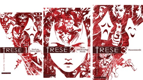 Cover der philippinischen Comicserie „Trese“ 1-3