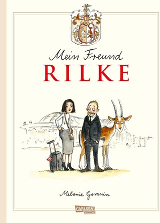 Buchcover, Mein Freund Rilke von Melanie Garanin