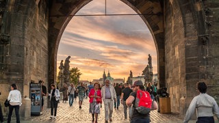 Die Karlsbrücke in Prag