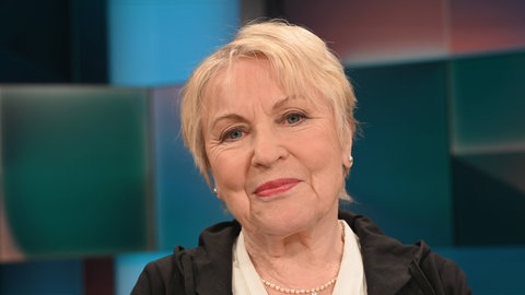 Journalistin Bascha Mika zu Gast in der ARD-Talkshow "Hart aber Fair" (März 2025)