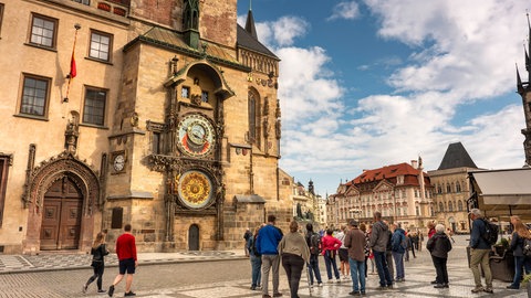 Der astronomische Uhr