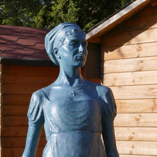 Statue von Jane Austen