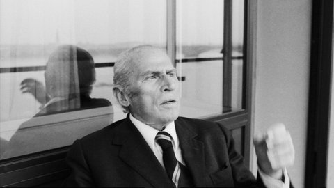 Carl Zuckmayer 1975 in Mainz