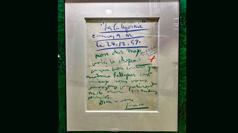 Brief Pablo Picassos