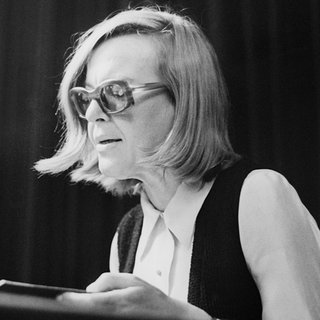 Die österreichische Schriftstellerin Ingeborg Bachmann 1971