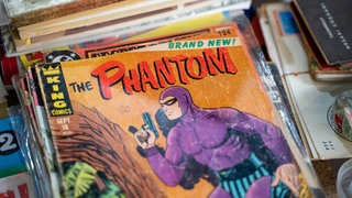 Vorderseite eines Comics von "Das Phantom"