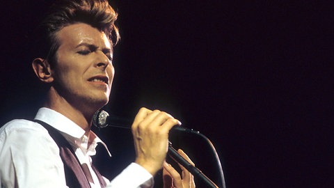 David Bowie in London 1990