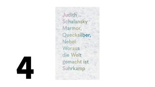 Cover des Buches Judith Schalansky: Marmor, Quecksilber, Nebel. Woraus die Welt gemacht ist.