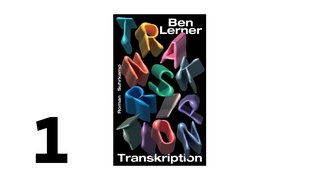 Cover des Buches Ben Lerner: Transkription