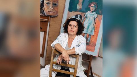 Porträt Illustratorin Beate Fahrnländer