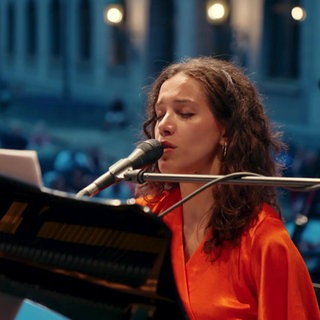 Eine Jazzkünstlerin