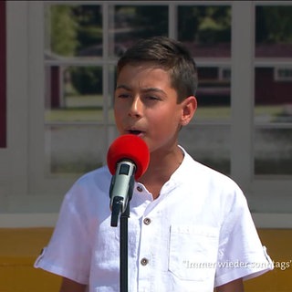 Dominik bei Immer wieder Sonntags