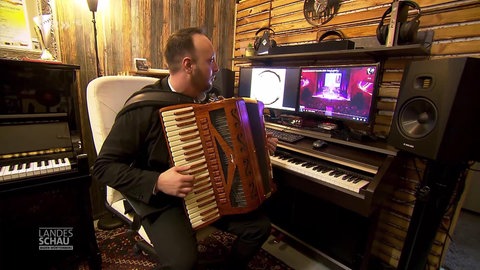 Der Akkordeon-Weltmeister Salvatore La Ferrera