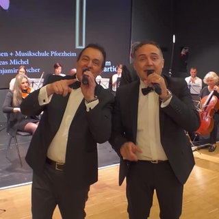 Enzo und Claudio sind zusammen die badischen Pop-Tenöre