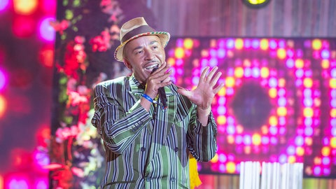 Lou Bega, 2021 auf der Bühne in den Kittenberger Erlebnisgärten in Schiltern | Von "Rhythm Is A Dancer" bis "Mambo No. 5": Das machen die Musikstars der 90er heute 