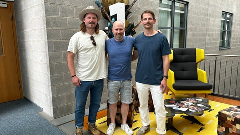 Die Mighty Oaks zu Besuch bei SWR1