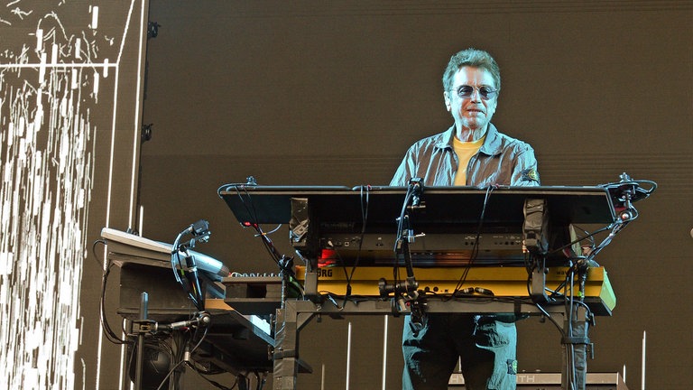 Jean-Michel Jarre 11. Juli 2025 bei den Jazzopen