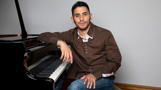 Der palästinensische Pianist und Komponist Aeham Ahmad