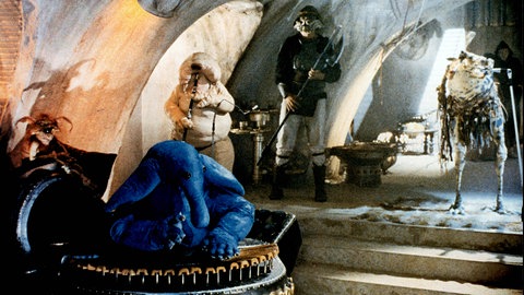 Ein Filmstill aus "Star Wars: Episode VI - Return Of The Jedi" (USA 1983)