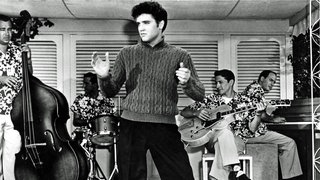 Elvis Presley im Film "Jailhouse Rock", 1957