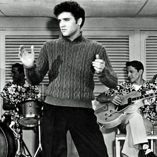 Elvis Presley im Film "Jailhouse Rock", 1957