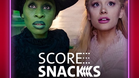 Ein Filmstill aus "Wicked" (2024): Cynthia Erivo als Elphaba und Ariana Grande als Glinda